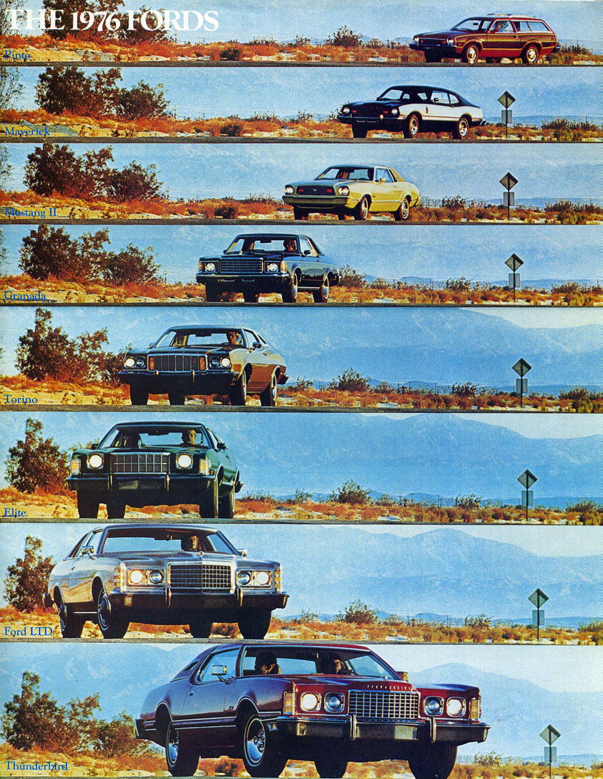 1976 Ford Foldout Page 1